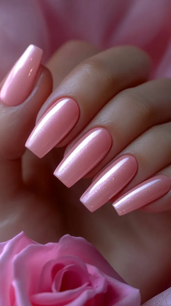 Blush Pink Sophistication Nails