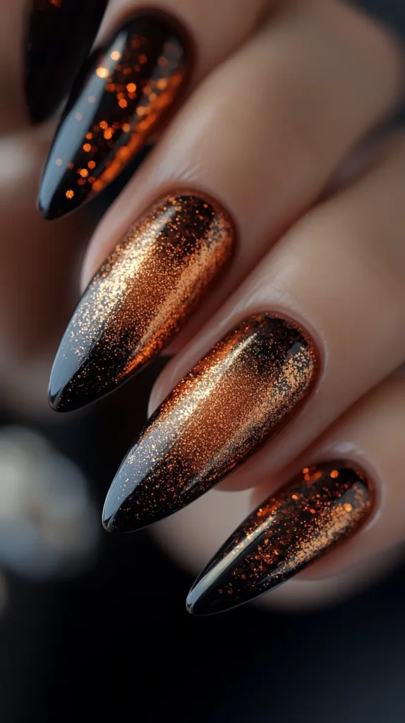 Copper Metallic Nails