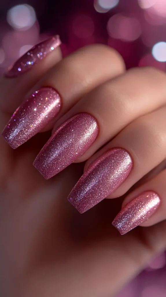 Mauve Magic Nails