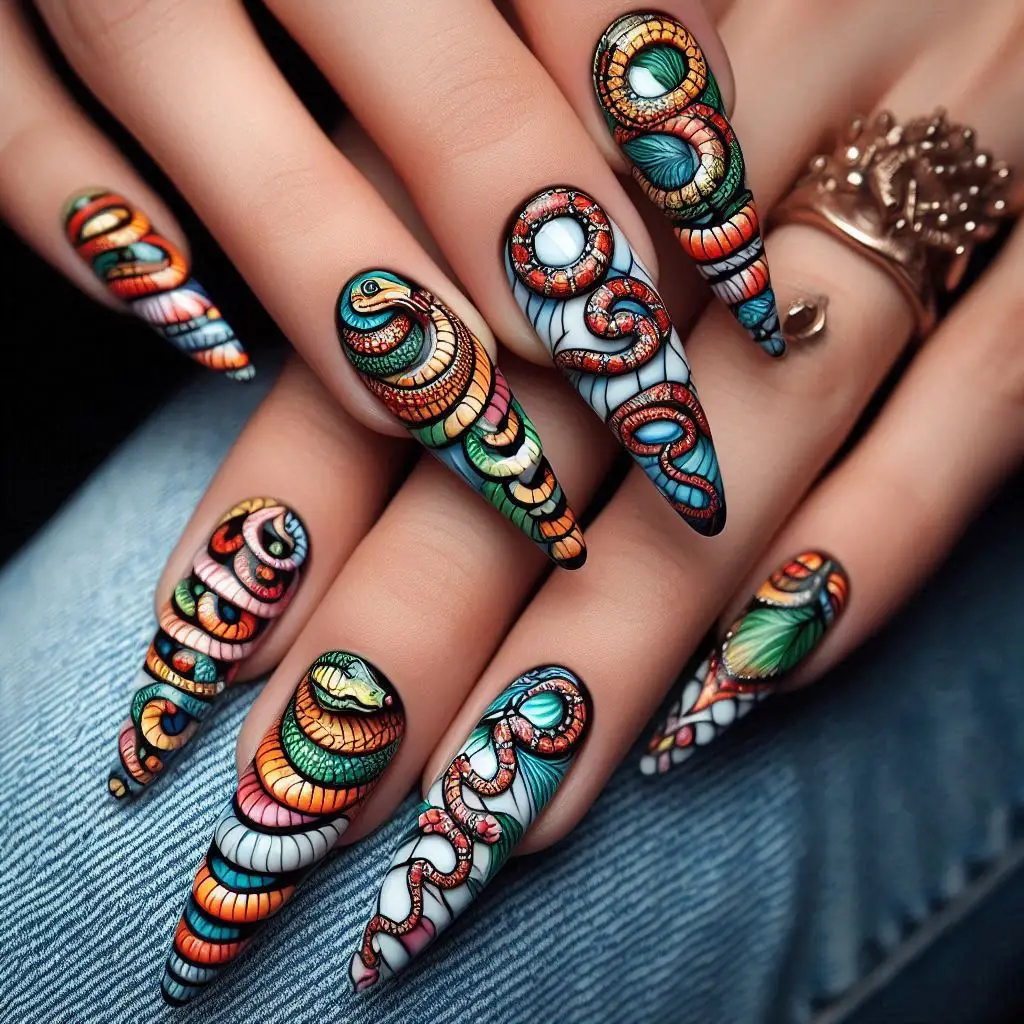 Snake Coil Nails