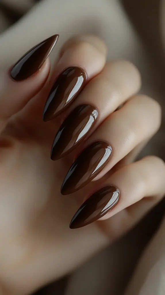 Taupe Elegance Nails