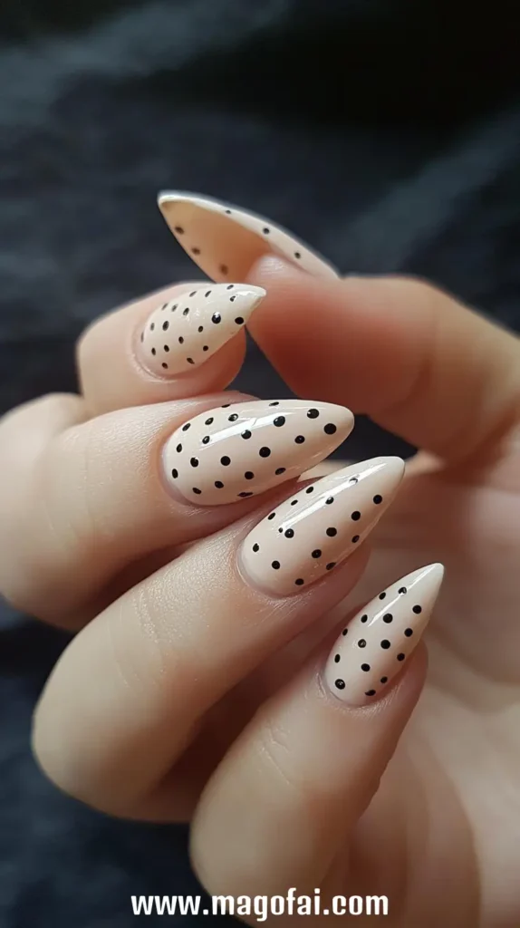 1. Minimalistic Nail Dots