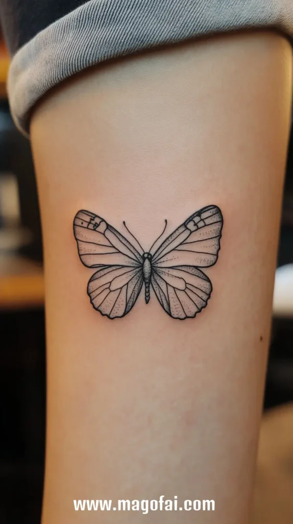 15. Minimalist Butterfly