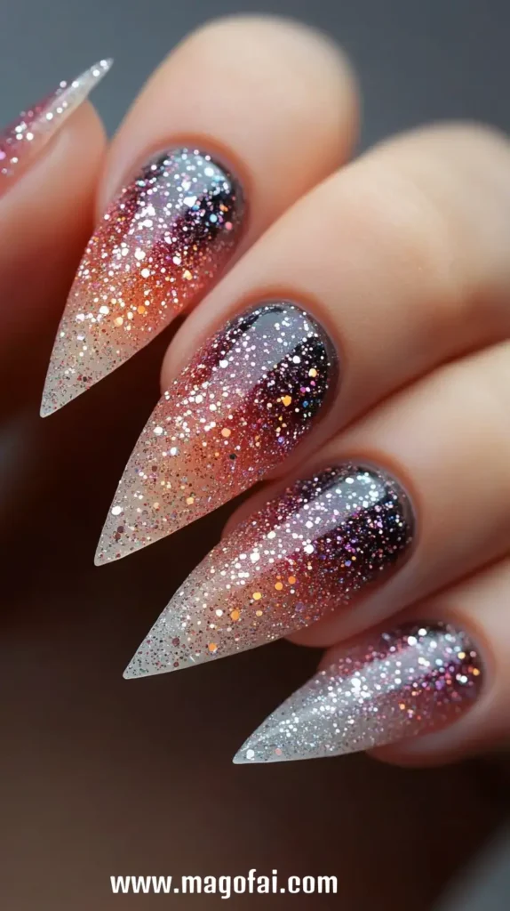 23. Gradient Glitter