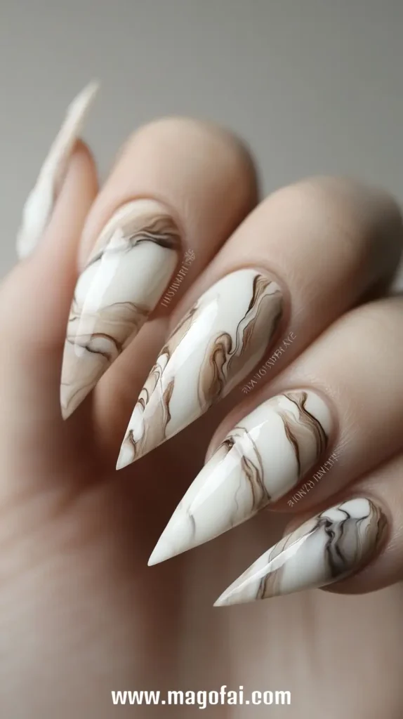 3. Marble Effect