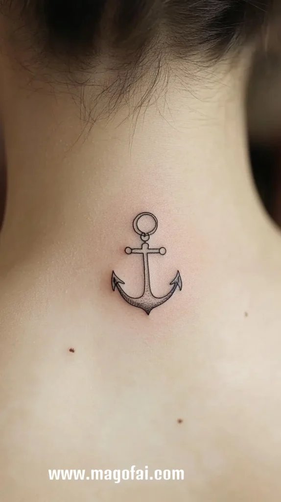 31. Tiny Anchor with Heart