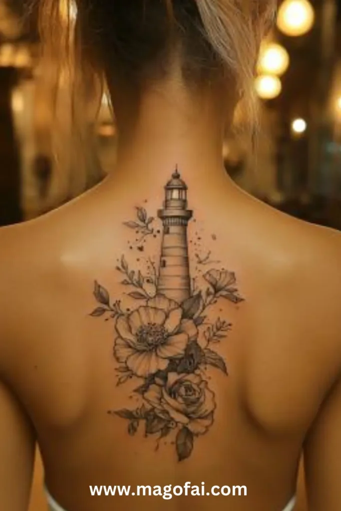 33 Lighthouse women tattoo