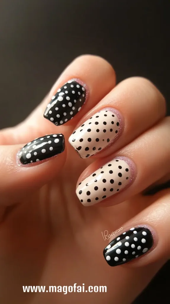 33. Dotted Nail Frames 1