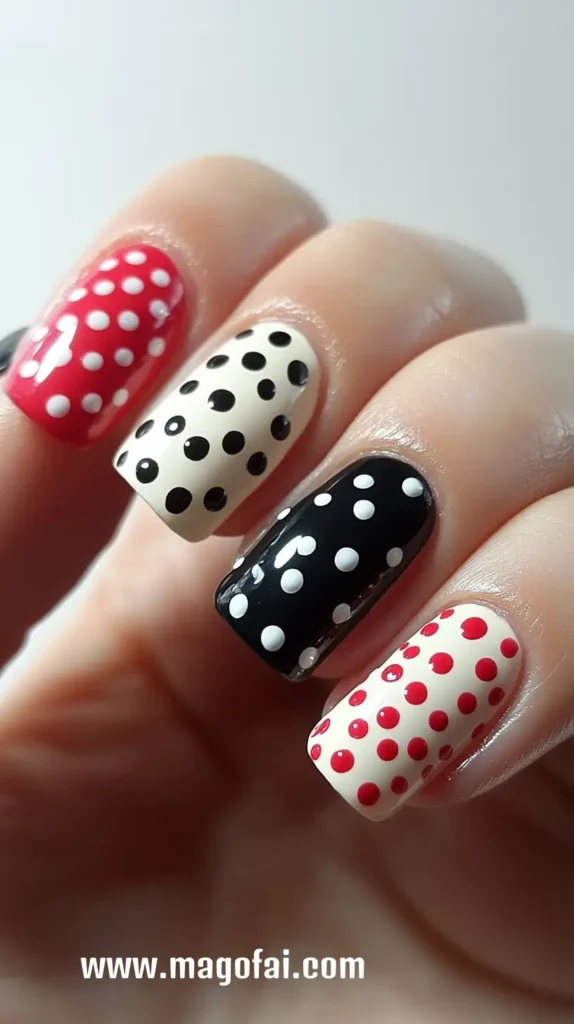 40. Custom Nail Dot Designs 1