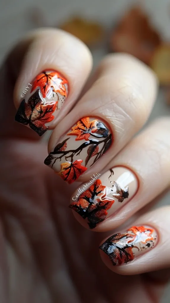 Maple Leaf Accent fall