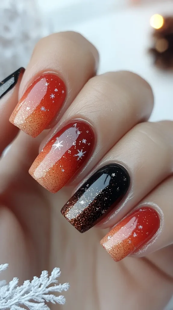 burnt_orange_ombre_nail