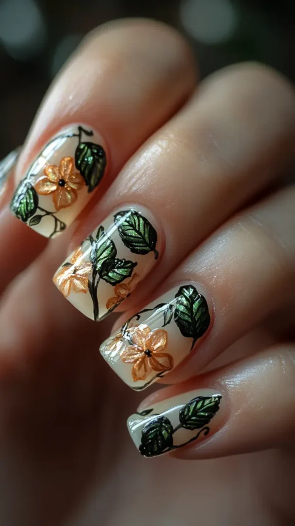 leafy_accent_nail