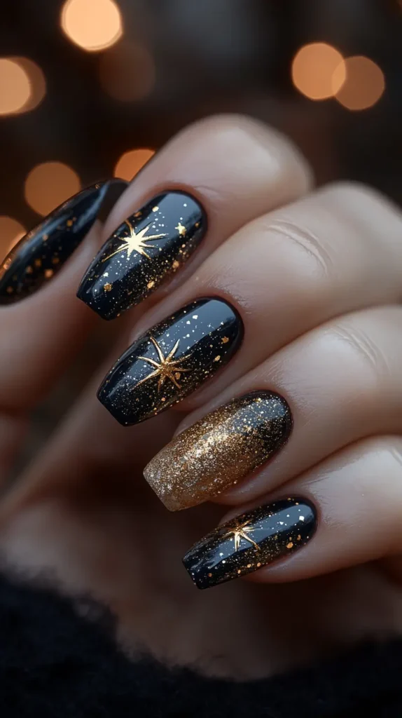 navy_and_gold_nail