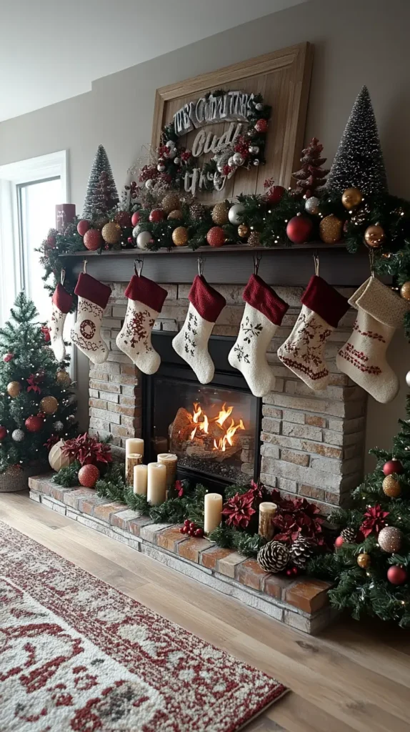 12. Design a Holiday Mantel