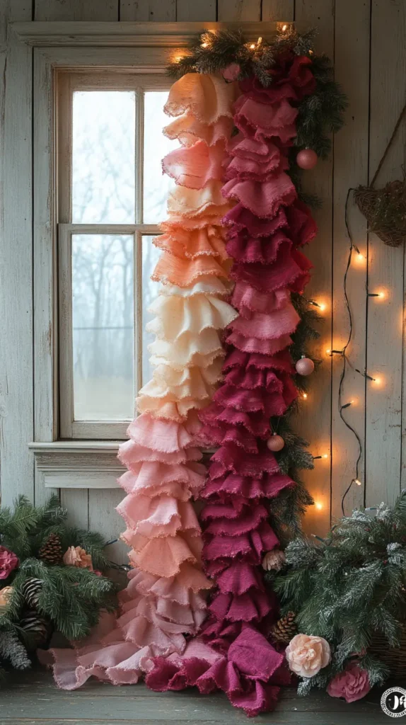 16. No-Sew Fabric Garland