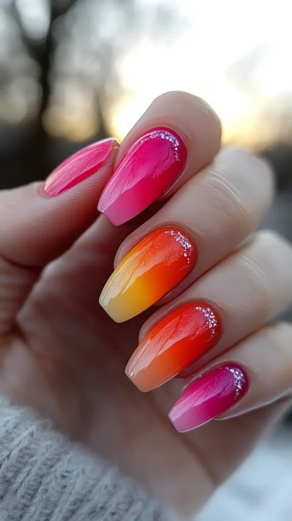 24. Sunset Ombre