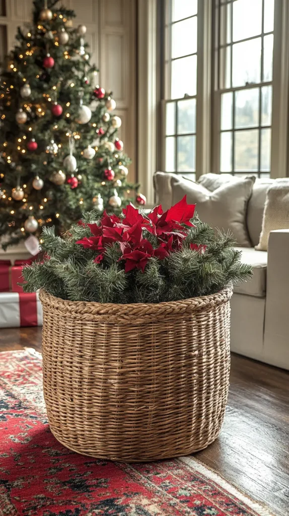 25. Utilize Baskets for Storage