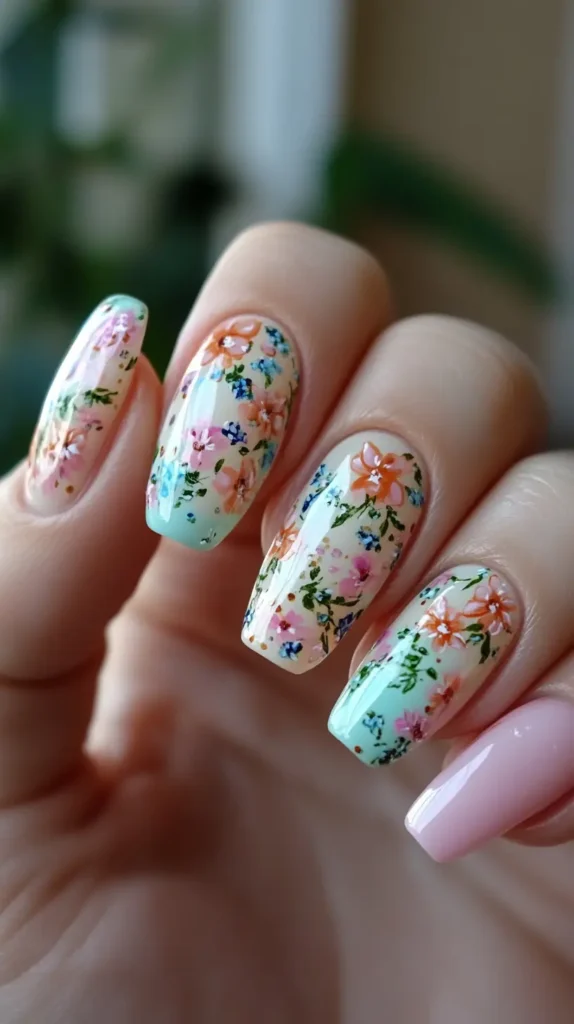 5. Pastel Floral Designs