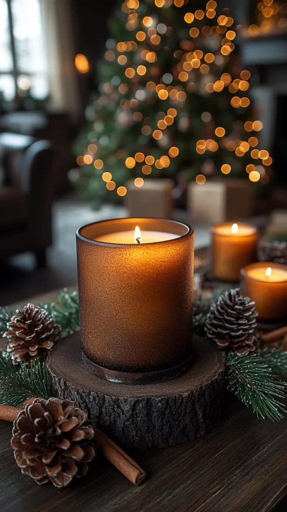 7. Pine-Scented Candles