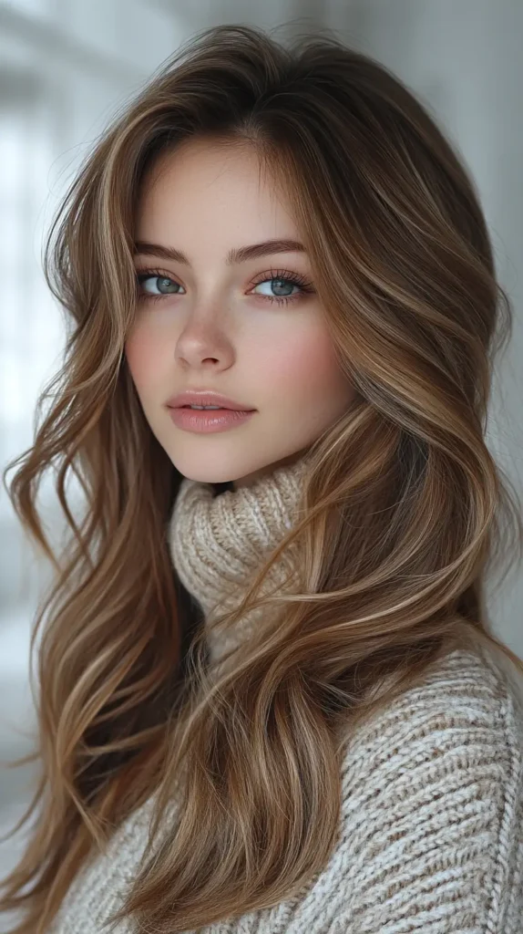 8. Frosted Caramel Balayage